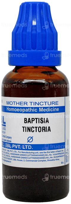 Sbl Baptisia Tinctoria Q Mother Tincture 30Ml